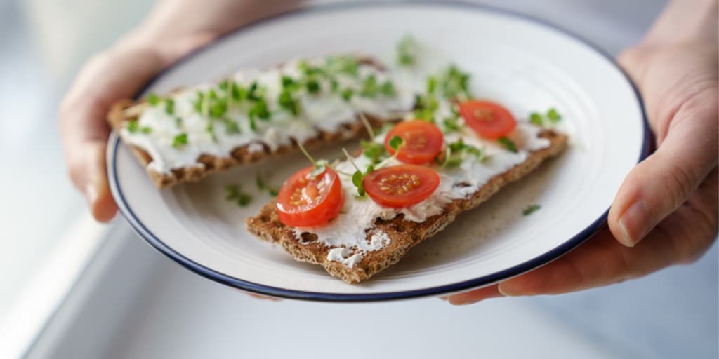 begynne på knekkebrødkuren